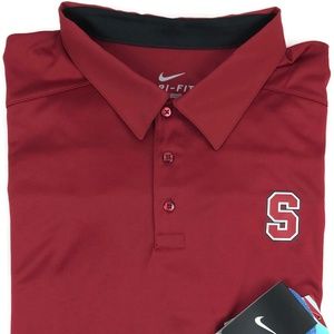 Nike Stanford Cardinals Dri Fit Polo Shirt Sz 3XL